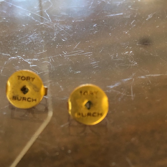 TORY BURCH•Vintage hanging square logo Earrings - Picture 7 of 16